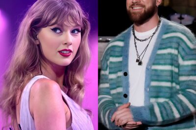 Taylor Swift pays tribute to Travis Kelce with VERY romantic accessory at London Eras show.