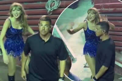 Taylor Swift’s bodyguard is praised by her fans for protecting the singer on her Eras Tour: ‘Give the man a raise!’