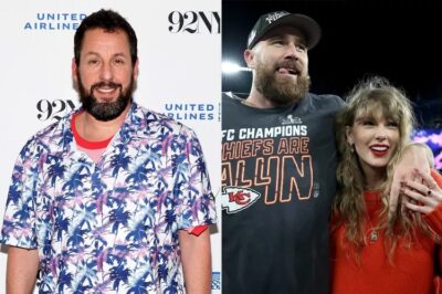 Adam Sandler Says His Family Is ‘High Fiving’ When They See Taylor Swift and Travis Kelce Laughing Together