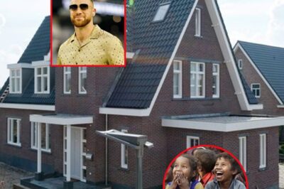 BREAKING: Kansas city overwhelmed and delighted ‘ Travis Kelce bought a house worth $3.3m for homeless Kids after signing $46m contract extension with the chiefs