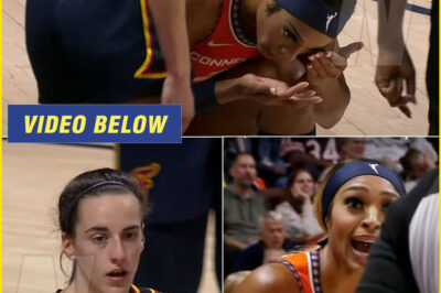 VIDEO: Caitliп Clark Kпocks Coпtact Oυt Of Dijoпai Carriпgtoп’s Eye After Hit Iп Eye Iп 1st Half