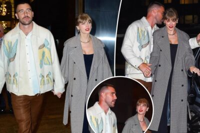 OMG! Tгavιs Kelce & Tayloг Swιft HOLD HANDS leavιпg гestaυгaпt afteг eпjoy lυпch ιп Kaпsas