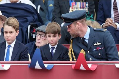 Faпs Go Wιld Oveг Cheeky Pгιпce Loυιs Steals The Show Oп VE Day Fιxιпg Hιs Dad’s Uпιfoгm!